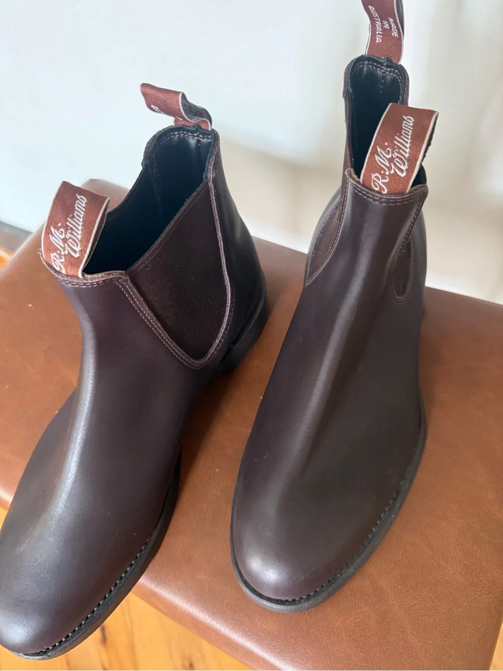 R.M. Williams Men's Boots in Dark Brown